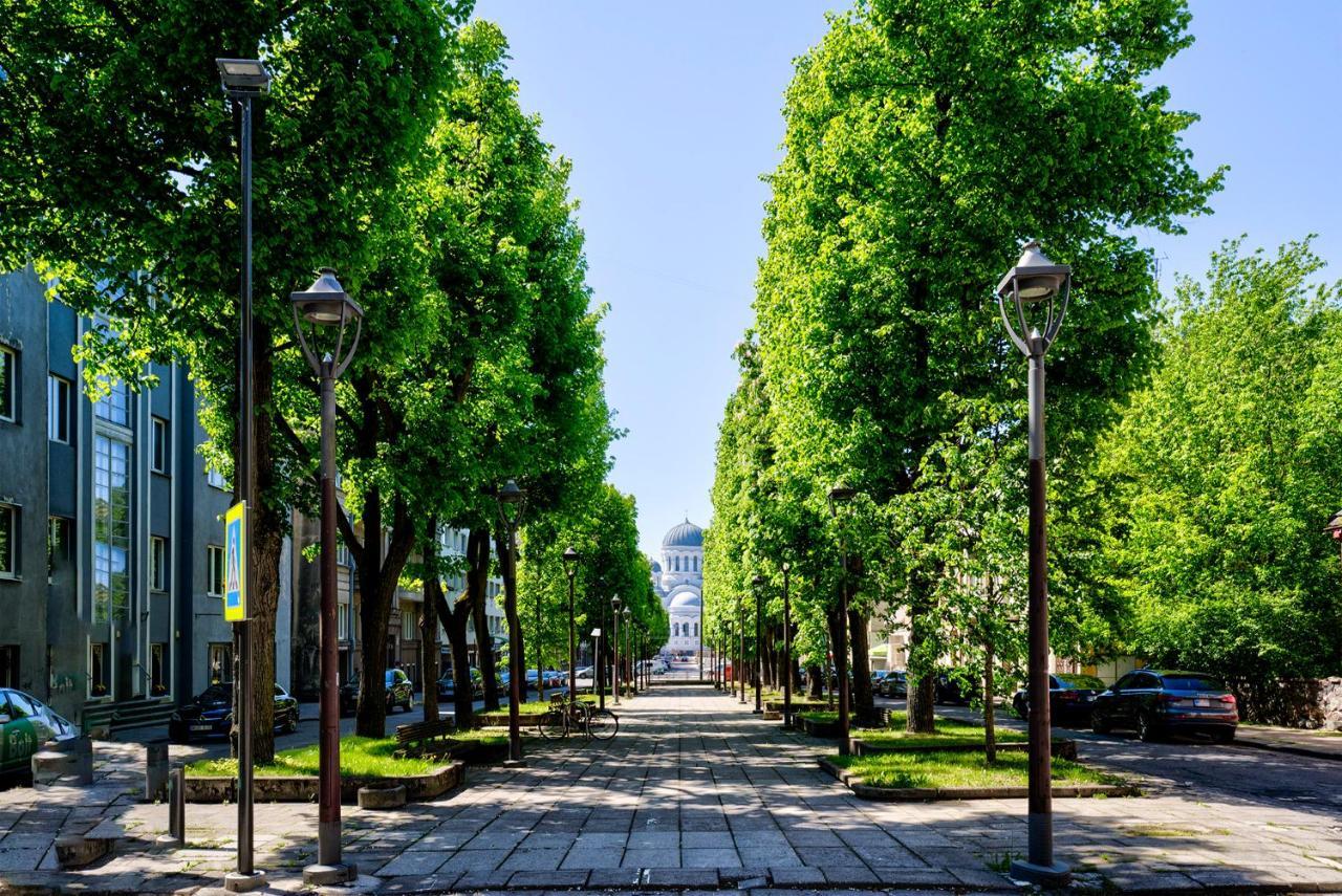 Kaunas City Center Deluxe Luaran gambar