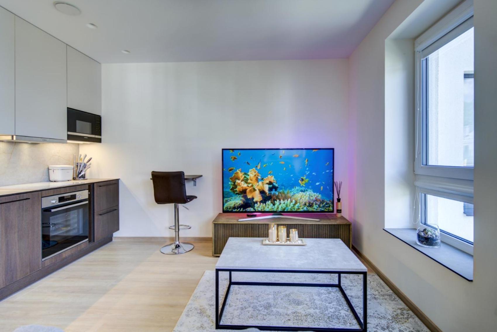 Kaunas City Center Deluxe Luaran gambar