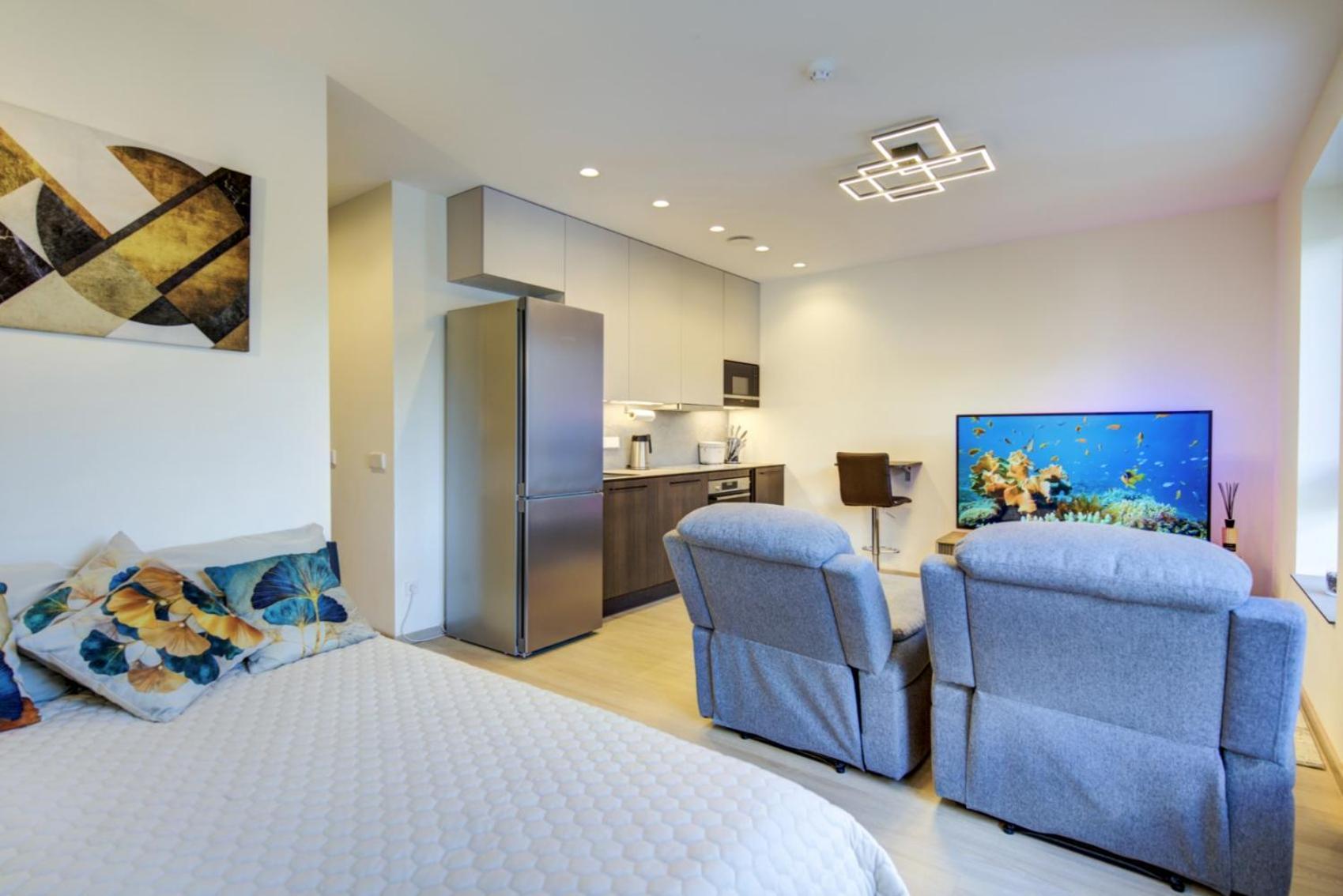 Kaunas City Center Deluxe Luaran gambar