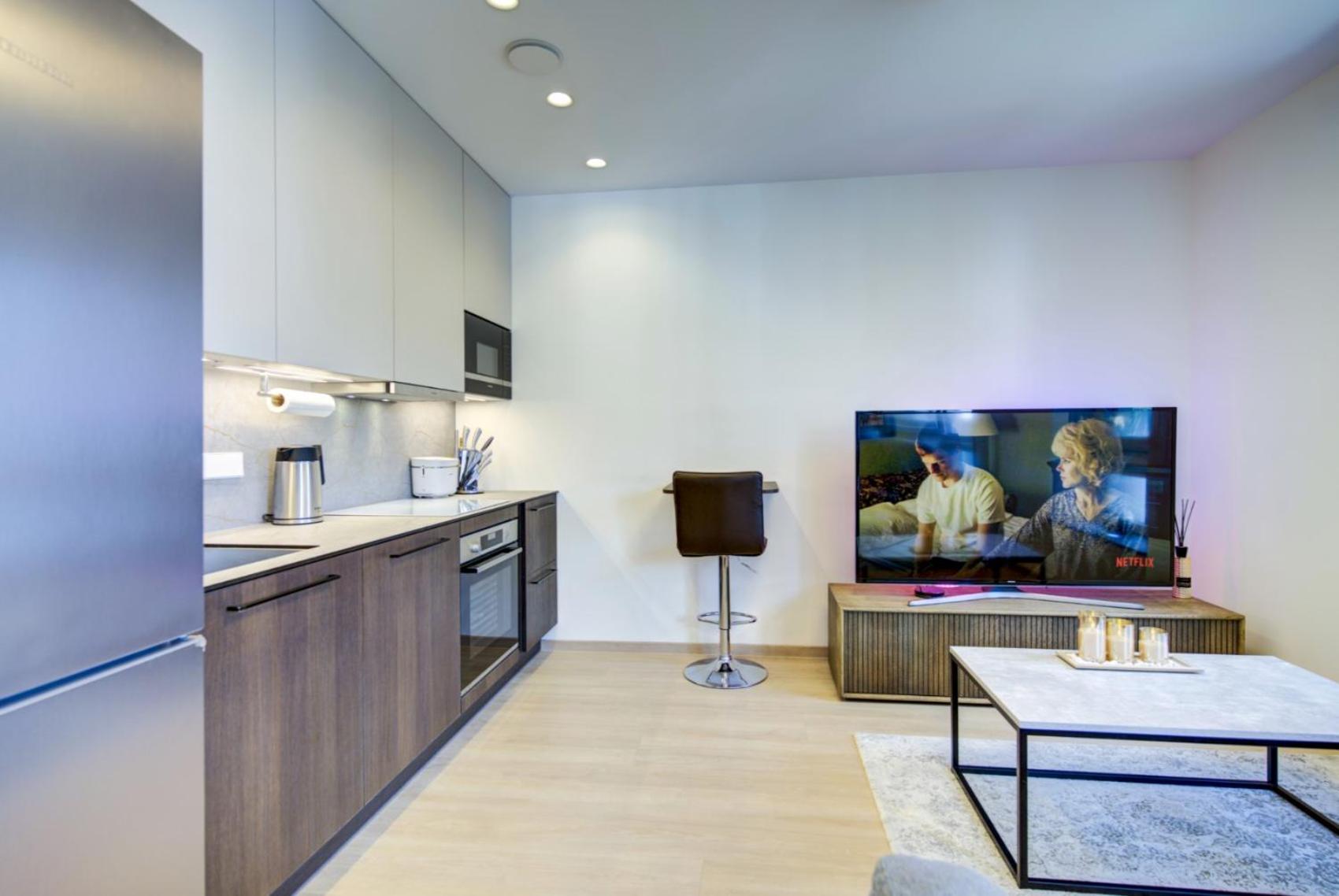 Kaunas City Center Deluxe Luaran gambar