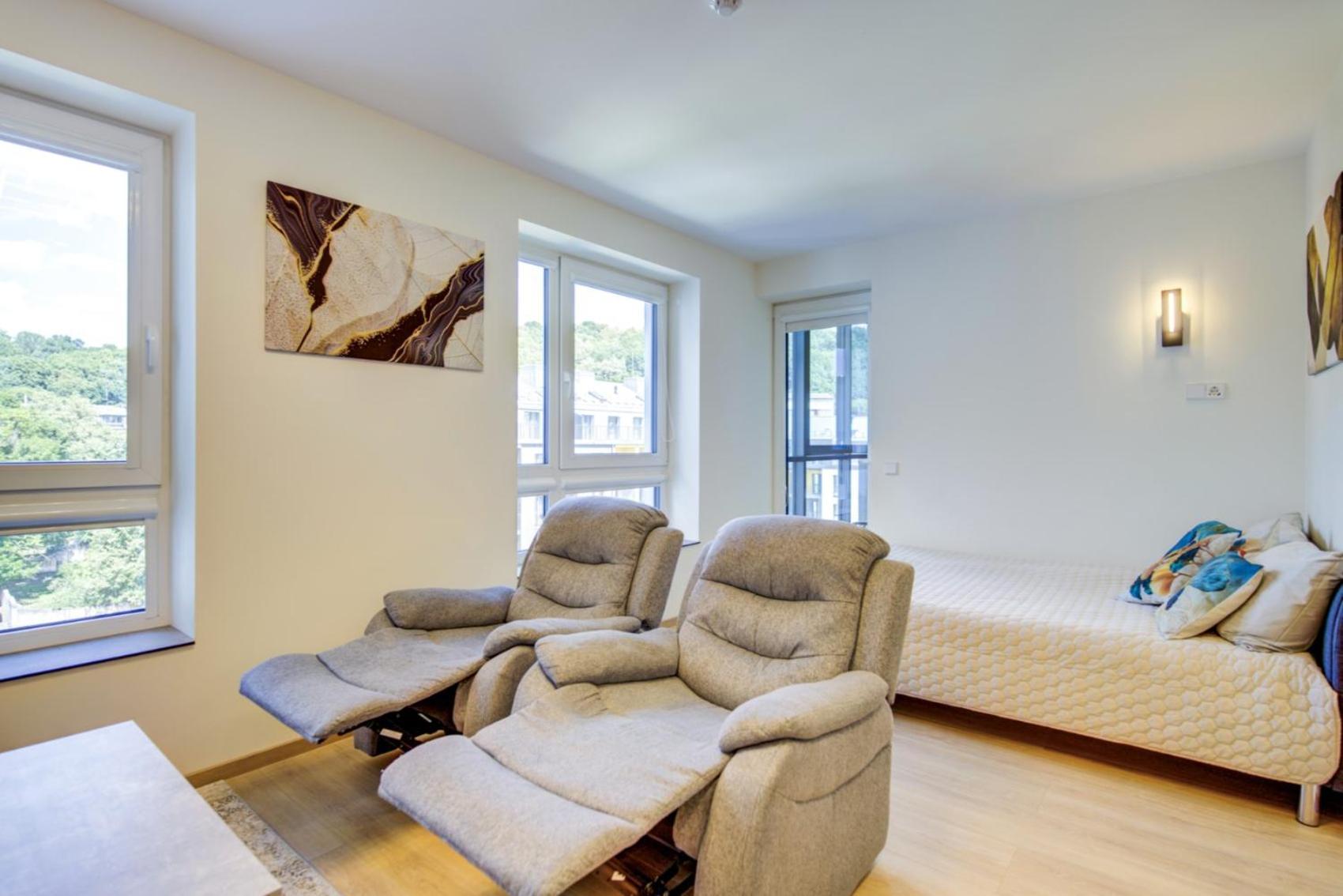 Kaunas City Center Deluxe Luaran gambar